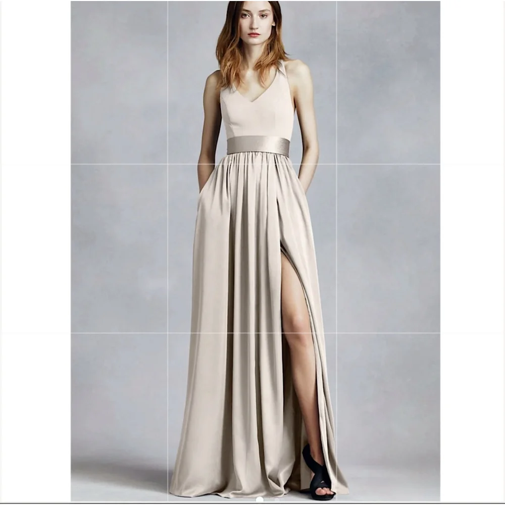 champagne silk vera wang dress I Scoured the Internet for Vintage Vera Wang Wedding Dresses So You Don't Have To